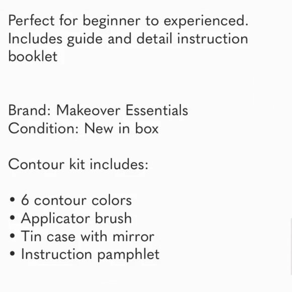 ＭＥ 𝗠𝗔𝗞𝗘𝗢𝗩𝗘𝗥 𝗘𝗦𝗦𝗘𝗡𝗧𝗜𝗔𝗟𝗦 𝗖𝗢𝗡𝗧𝗢𝗨𝗥 𝗞𝗜𝗧 🟤🟡 - Picture 13 of 15